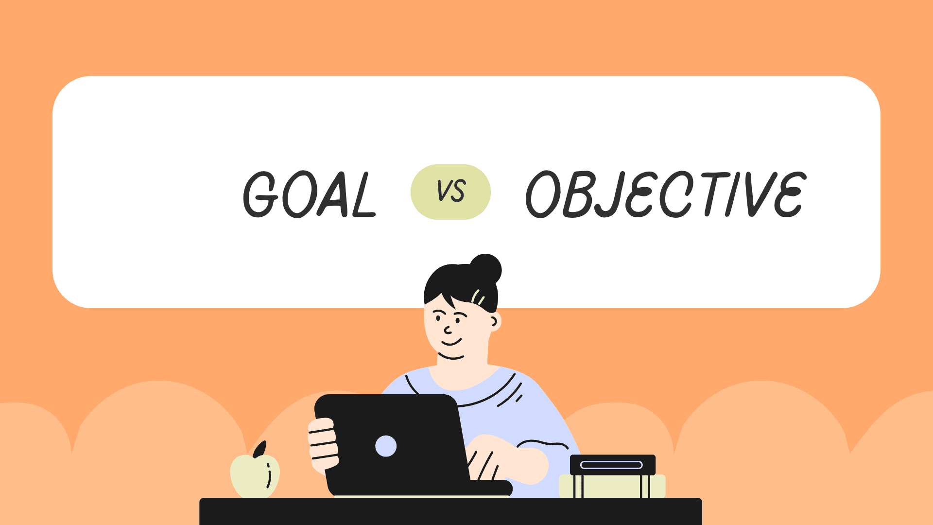 Key difference, goal vs objective